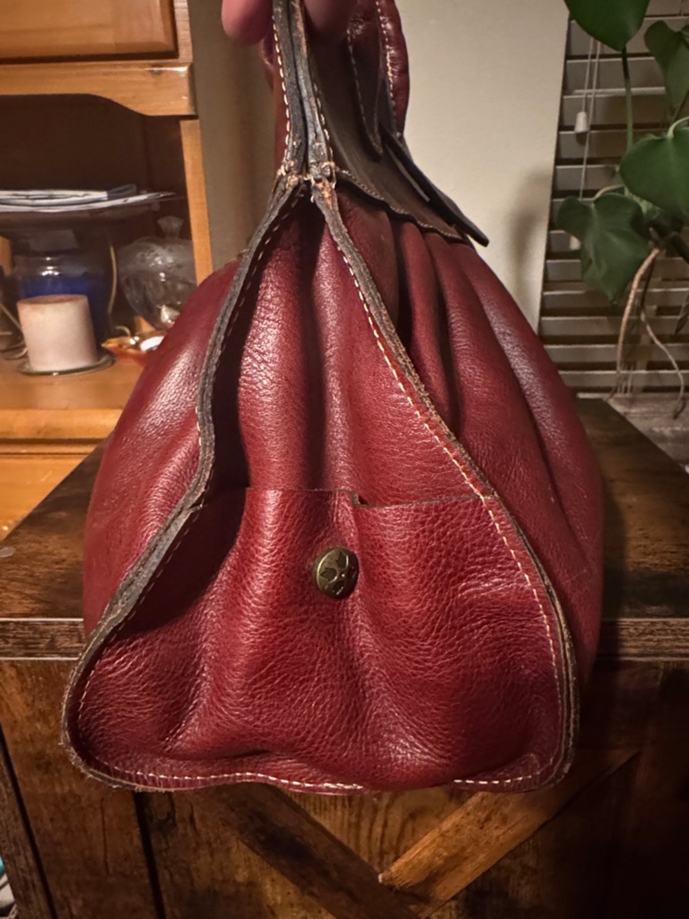 Patricia Nash leather shoulder bag - Picture 3 of 5